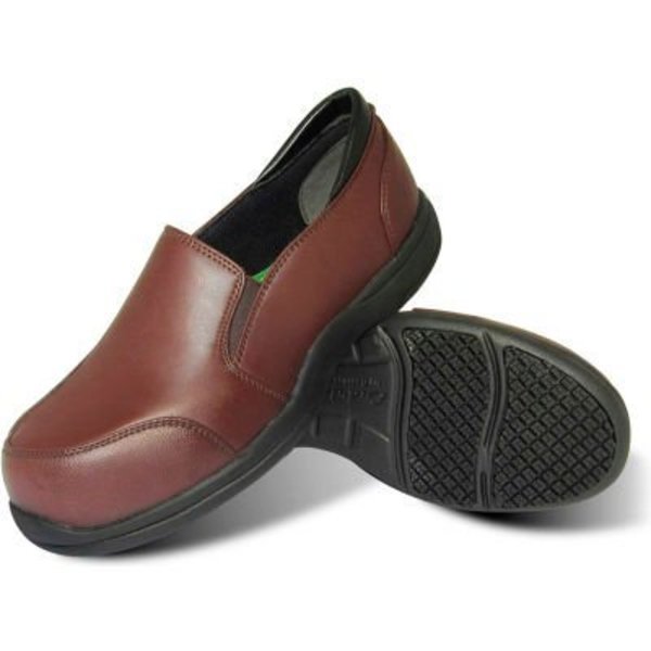 Lfc, Llc Endrina„¢ by Genuine Grip® Women's Camila Comp Toe Casual Shoes , Size 7.5, Chocolate 352-7.5